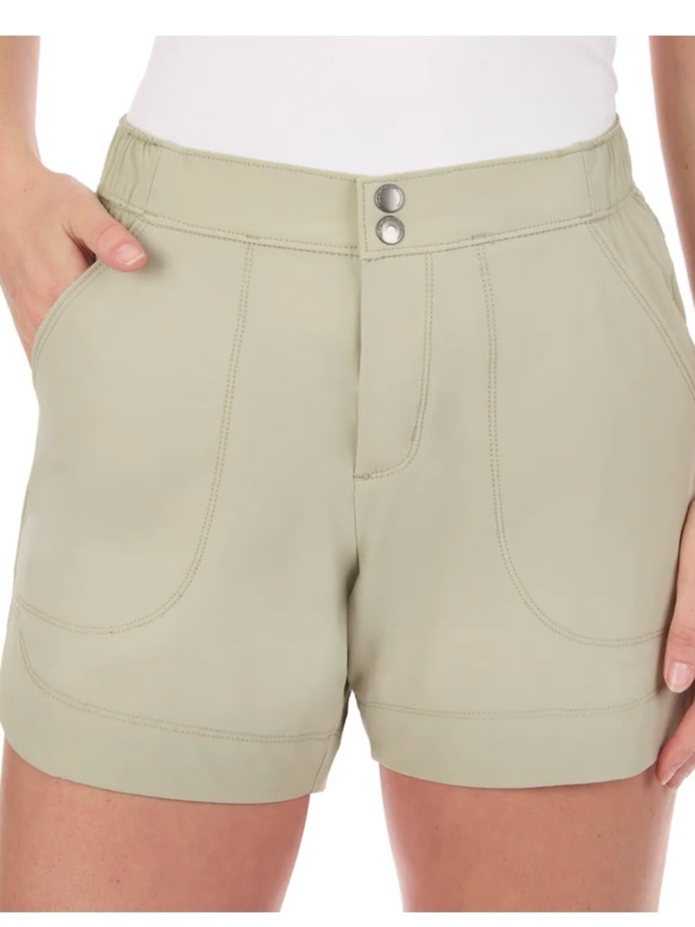 NEW! High-Rise Bermuda Shorts  — UPF protection shorts